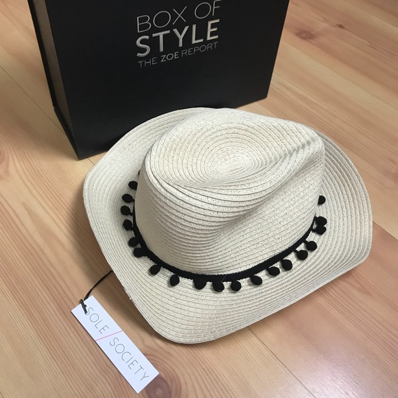 Sole Society Accessories - Sole Society Straw Panama Hat